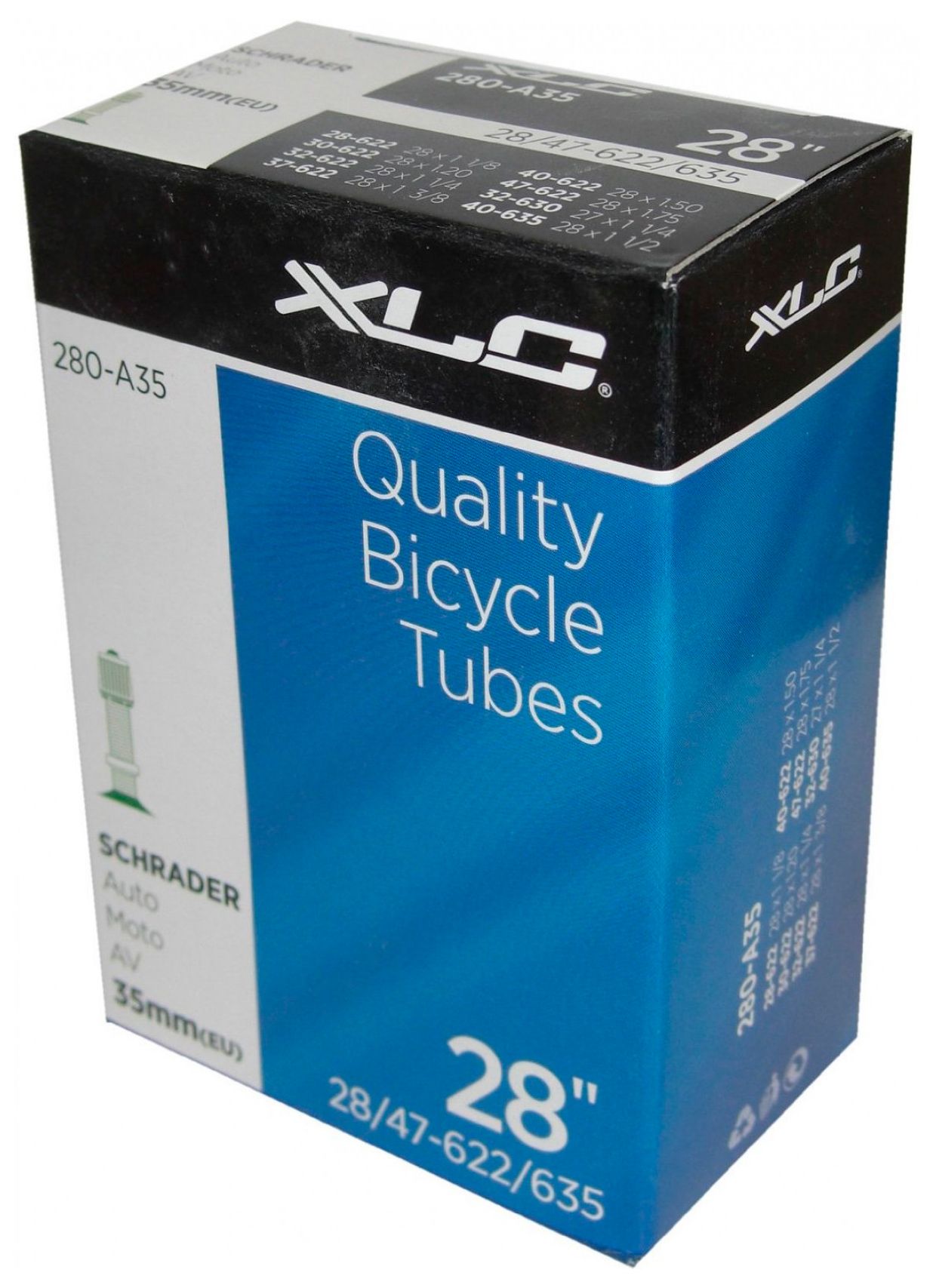  Камера для велосипеда XLC Bicycle tubes 28_1 1/8*1,75 AV 35 мм