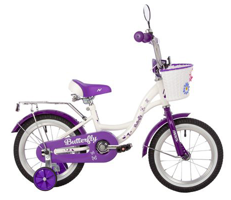  Отзывы о Детском велосипеде Novatrack Butterfly 14" (2023) 2023