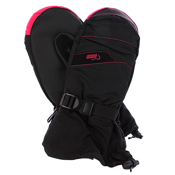 Pow Ws Xg Long Mitt Black