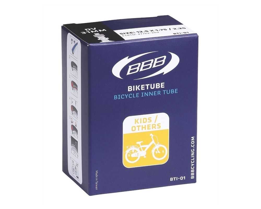  Камера для велосипеда BBB BTI-01 12 in 1/2x1,75x2-1/4 AV