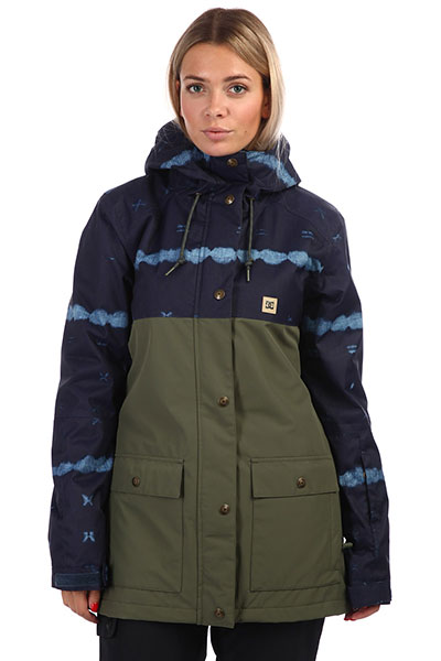 DC Shoes Cruiser Jkt Dark Blue Mud Cloth