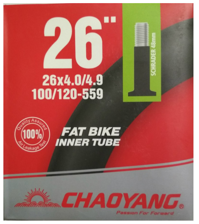  Камера для велосипеда ChaoYang 26*4.0" (Fatbike) 2019