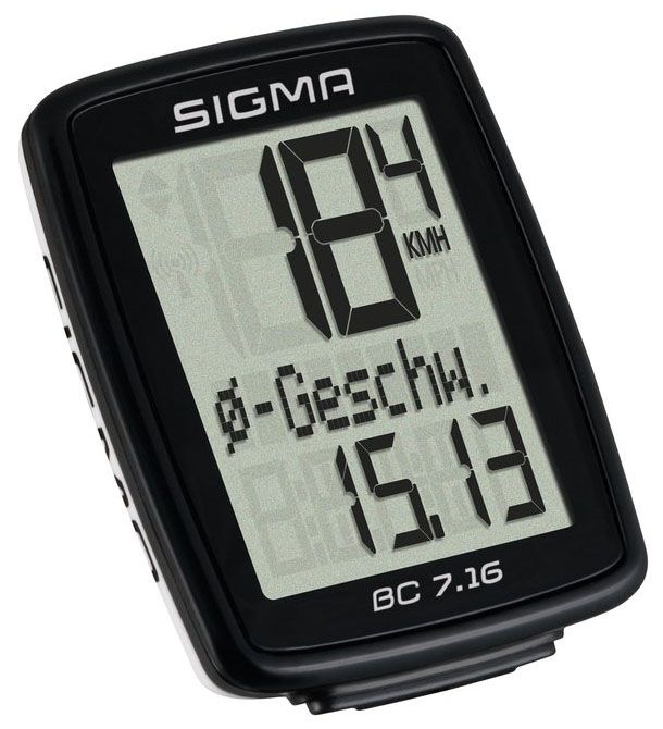 Проводной велокомпьютер SIGMA BC 7.16