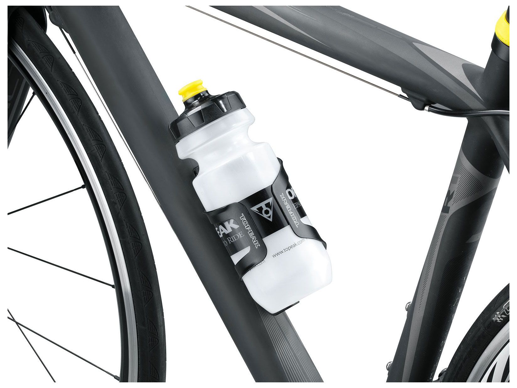 Композитный флягодержатель Topeak DualSide Cage Plastic base Aluminum Cage