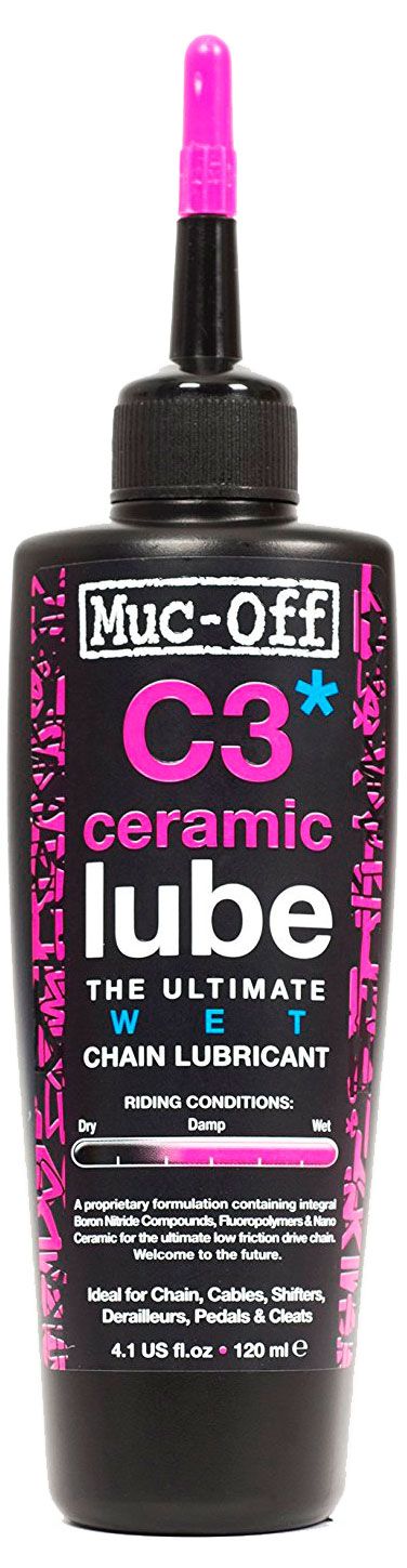 Muc-Off для цепи C3 Wet Ceramic Lube 2015, 120 мл.