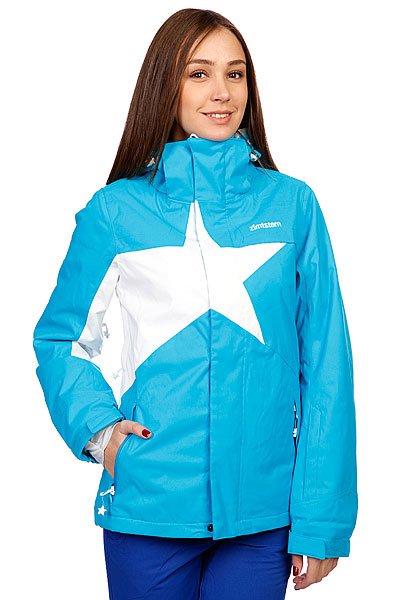 Zimtstern Куртка Snow Jacket Snowy Women Blue/White