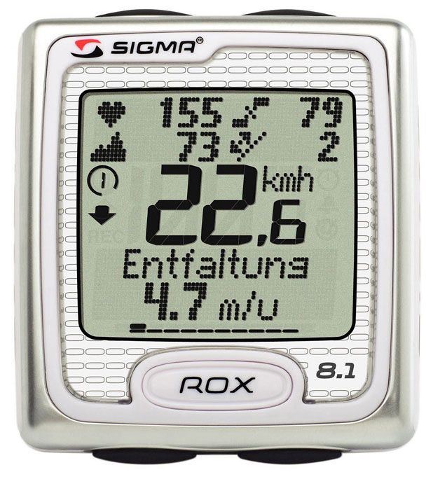  Беспроводной велокомпьютер SIGMA ROX 8.1 STS с пульсометром