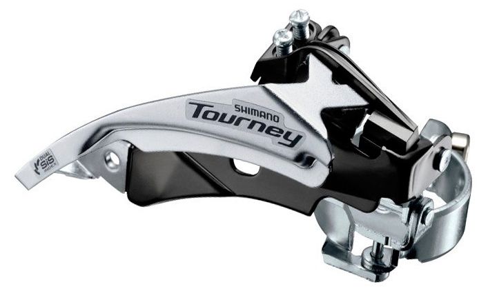 Переключатель передний для велосипеда Shimano Tourney TY500, 6/7ск, уг.:66-69, для 42T (EFDTY500TSX6)