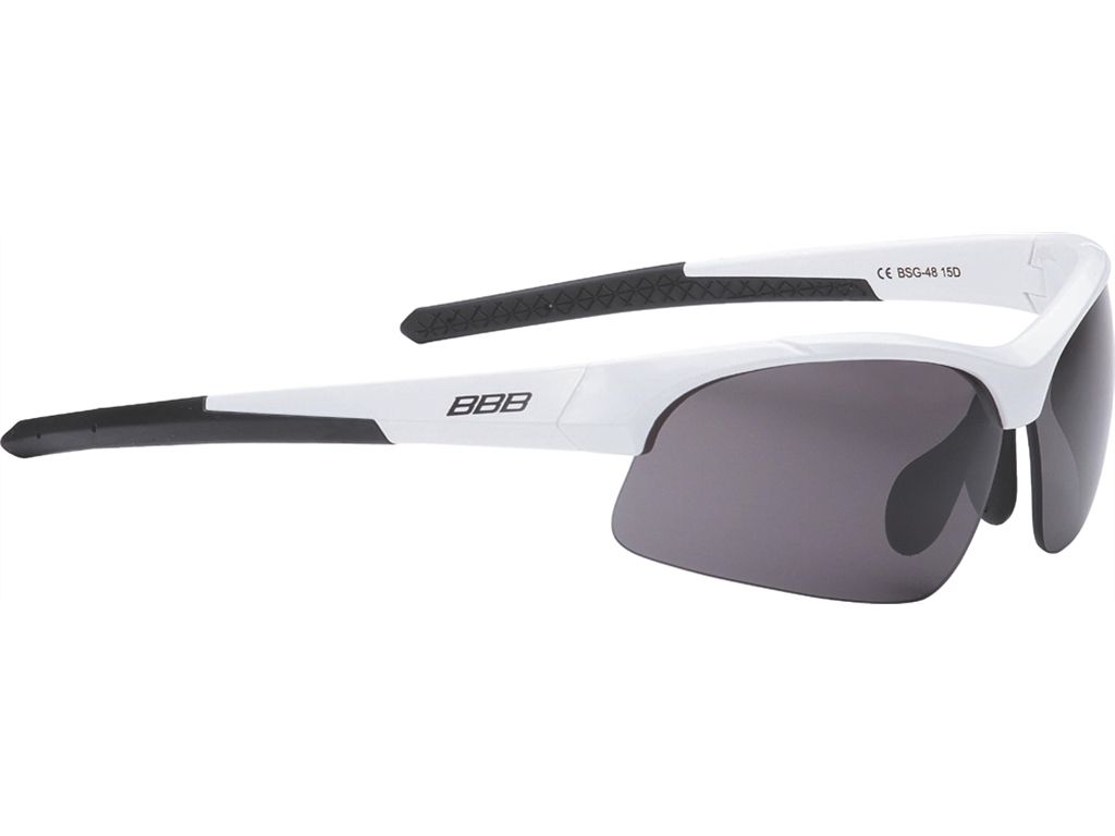 BBB BSG-48 Impress Small glossy white PC smoke lenses