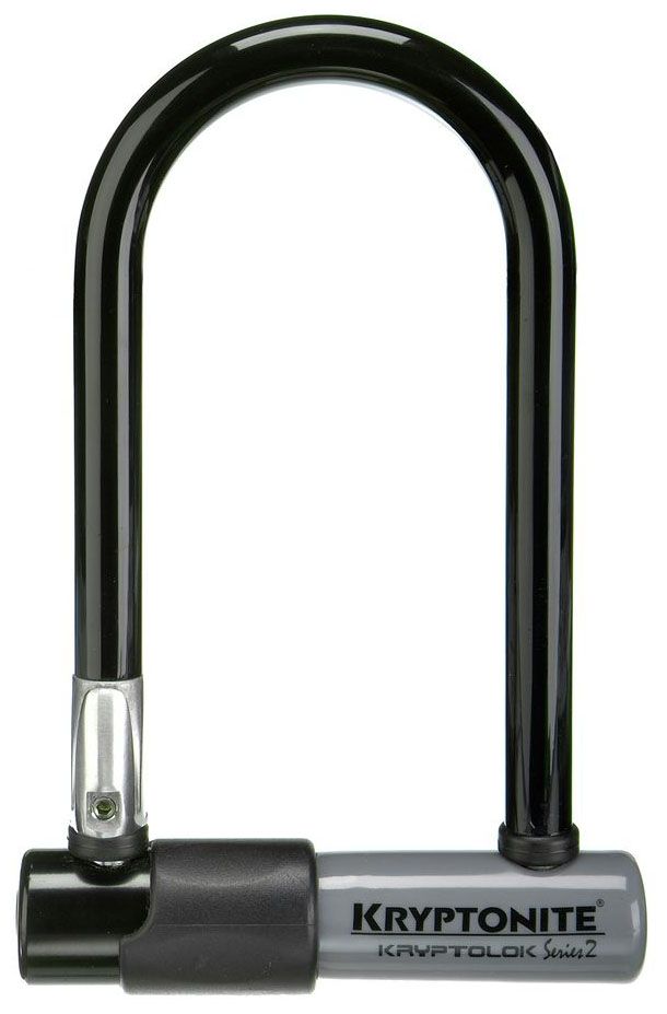  Замок на ключе для велосипеда Kryptonite U-locks KryptoLok Series 2 Mini-7 w/ FlexFrame bracket