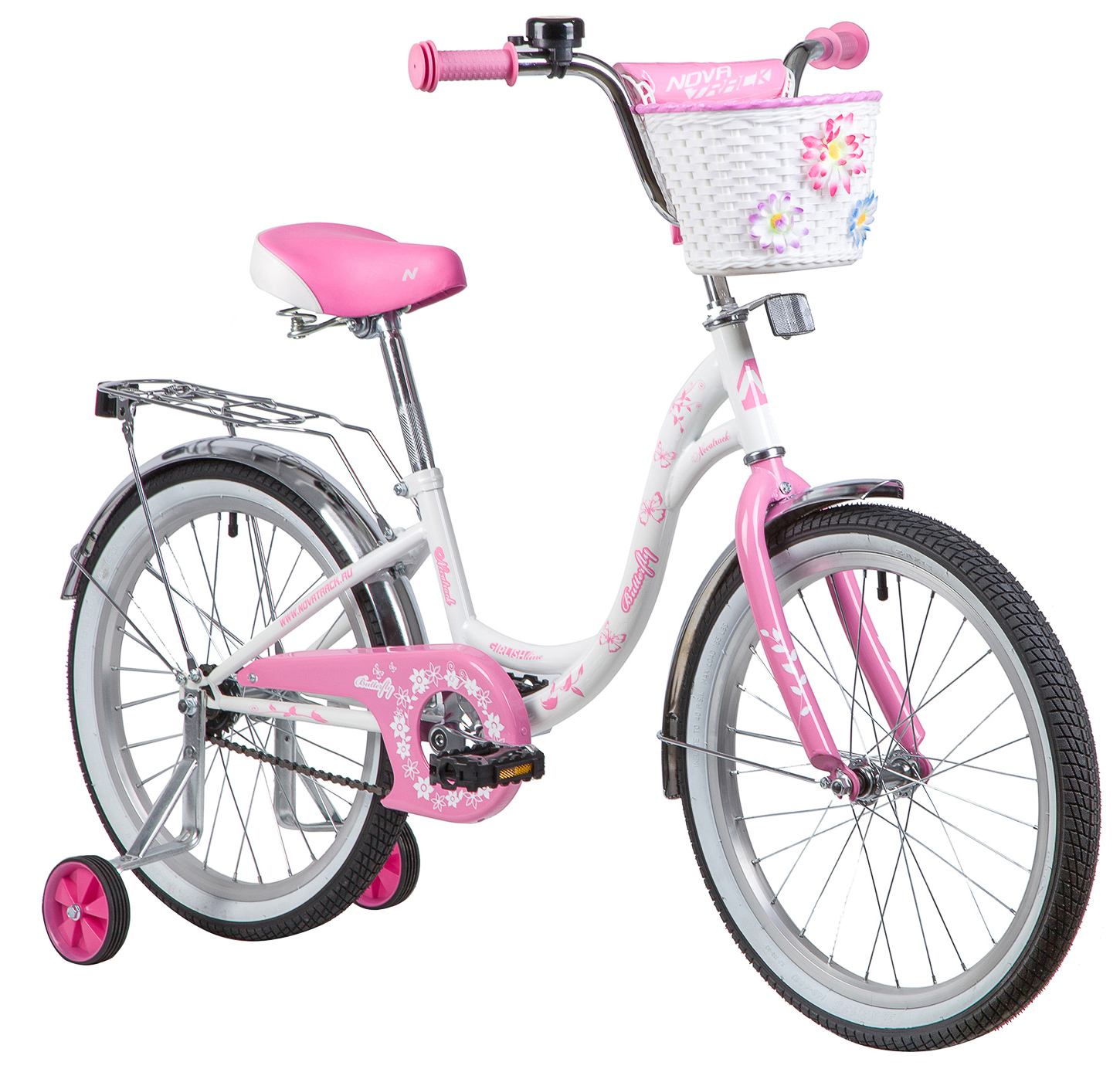 Детский велосипед Novatrack Butterfly 20 2019