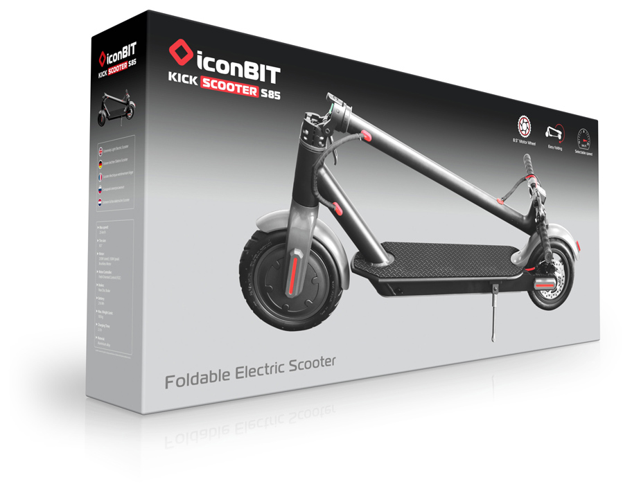 Самокат IconBit Kick Scooter S85 2019