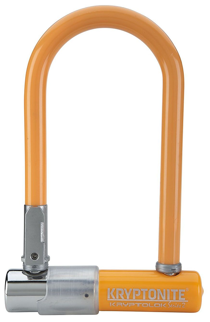  Замок на ключе для велосипеда Kryptonite U-locks KryptoLok Series 2 Mini-7 w/ FlexFrame bracket