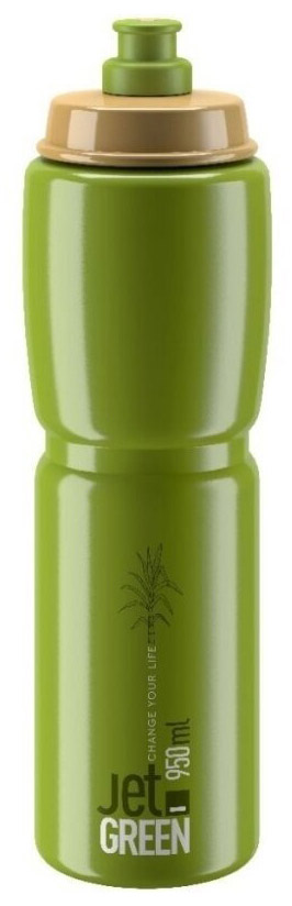 Фляга для велосипеда Elite Jet Green 950 мл