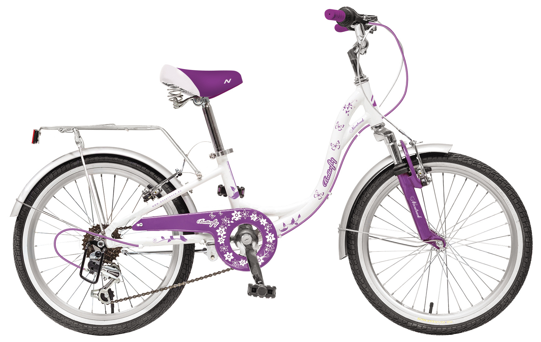  Отзывы о Детском велосипеде Novatrack Butterfly 20" 6sp 2019