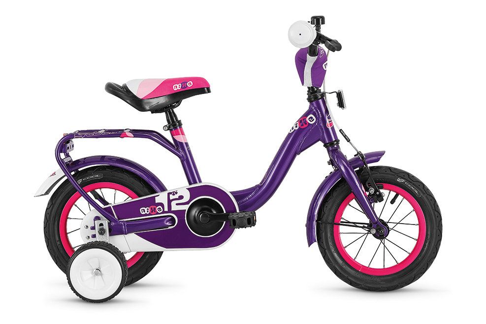  Велосипед Scool niXe 12 violett 2014