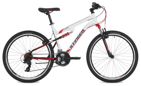 Двухподвесный велосипед Stinger Discovery 26 2018