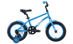 Голубой велосипед  Stark  Foxy 14 Boy  2020