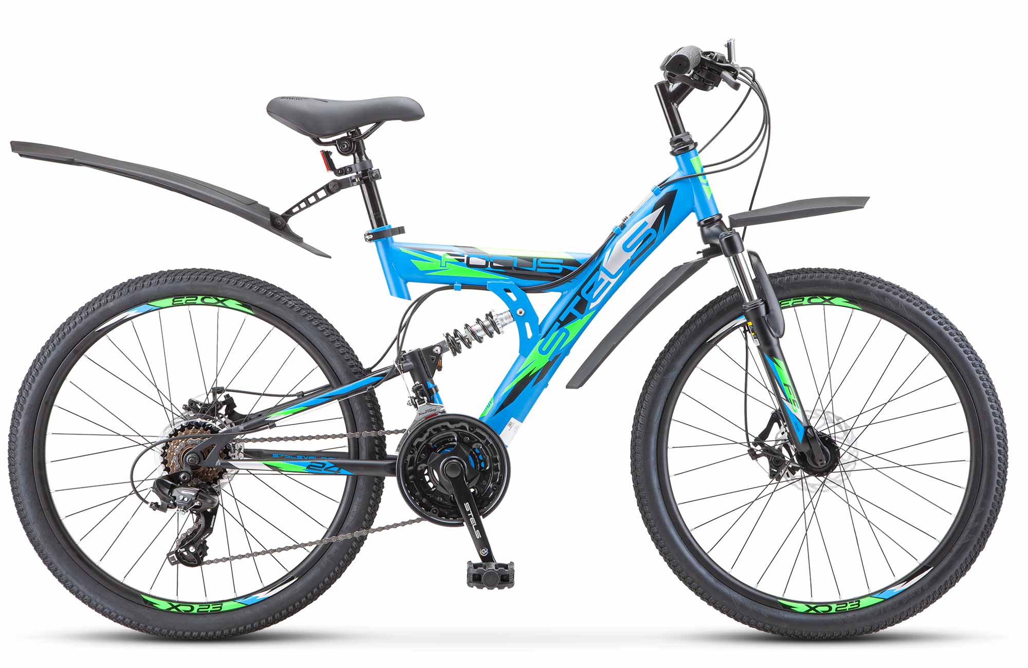  Отзывы о Двухподвесном велосипеде Stels Focus MD 24" 18-sp V010 2022