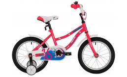 Розовый велосипед  Novatrack  Neptune 14  2020