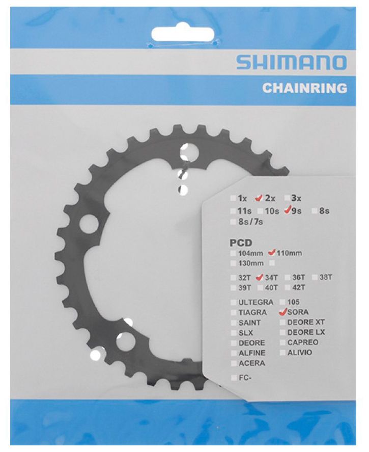  Звезда Shimano FC-3550, 34T (y1nb34000)