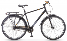 Черный велосипед  Stels  Navigator 830 Gent V010 (2021)  2021