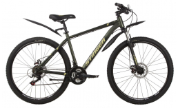 Чёрный горный велосипед  Stinger  Caiman D 27  2022