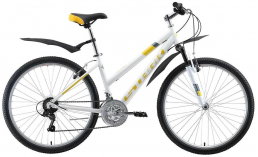 Белый велосипед  Stark  Luna 26.1 V  2019