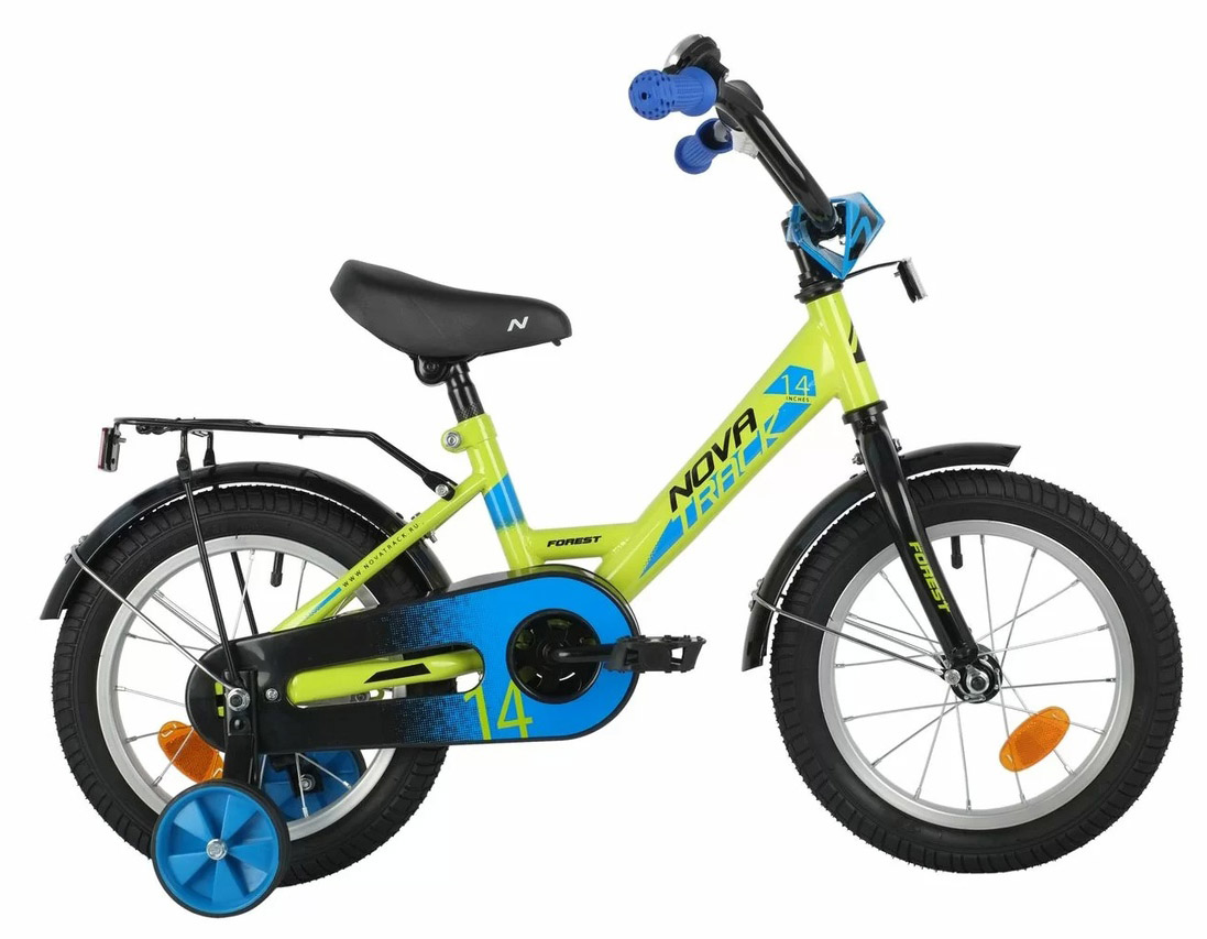  Отзывы о Детском велосипеде Novatrack Forest 14" (2021) 2021