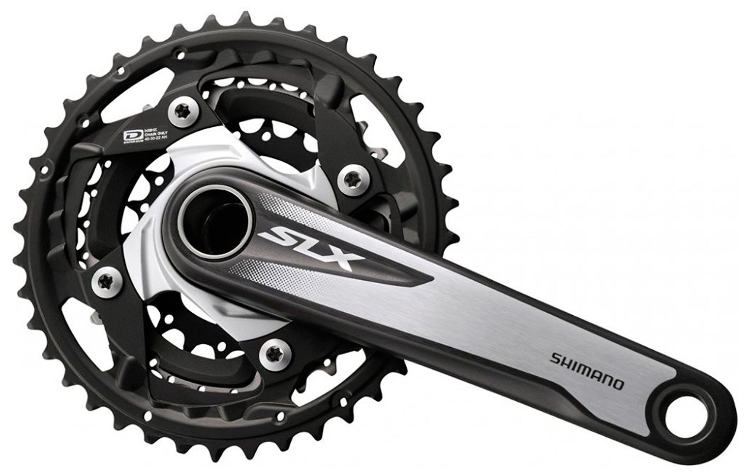  Система для велосипеда Shimano SLX M672, 175 мм, 40/30/22T