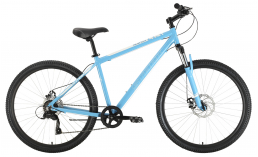 Горный велосипед синий  Stark  Respect 27.1 D Microshift  2021