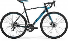 Черный велосипед  Merida  Cyclocross 300  2017
