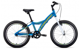 Голубой велосипед  Forward  Comanche 20 1.0 (2021)  2021