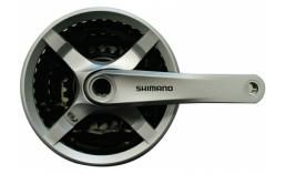 Трансмиссия для велосипеда  Shimano  Tourney TY501, 175 мм, 42/34/24 (AFCTY501E244CSB)
