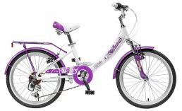 Трехколесный детский велосипед  Novatrack  Girlish line 20 6-Speed  2015