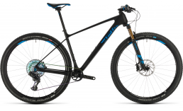 Черный велосипед  Cube  Elite C:68X SLT 29  2020