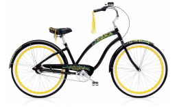 Черный велосипед  Electra  Flora and Fauna 3i  2019