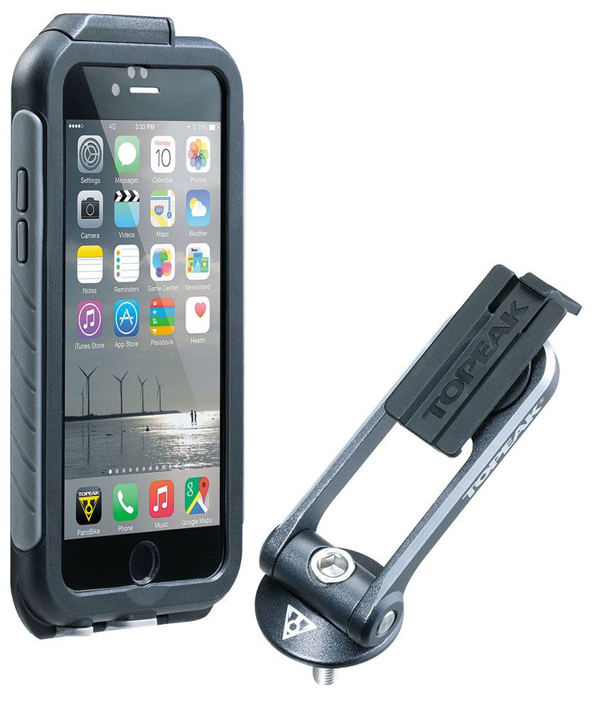  Крепеж для телефона Topeak чехол Weatherproof RideCase w/RideCase Mount for iPhone 6