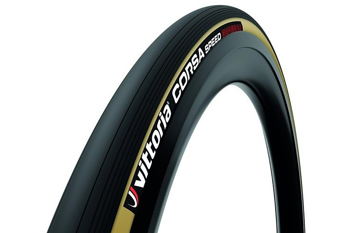  Покрышка для велосипеда Vittoria Corsa Speed Grafen 23-28 черный 23мм.