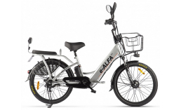 Черный велосипед  Eltreco  e-ALFA  2020