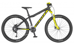Черный велосипед  Scott  Scale 26 Disc  2020