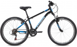 Черный велосипед  Stinger  Element STD 24  2020