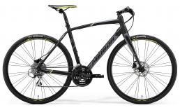 Черный велосипед  Merida  Speeder 100  2018