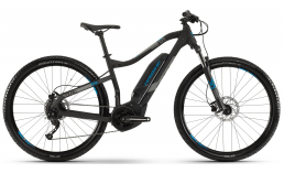 Черный велосипед  Haibike  SDURO HardNine 1.0 400Wh 9-G Altus  2019