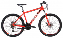 Оранжевый горный велосипед  Dewolf  Ridly 20  2022