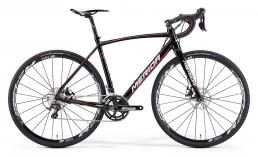 Черный велосипед  Merida  Cyclo Cross 700  2015