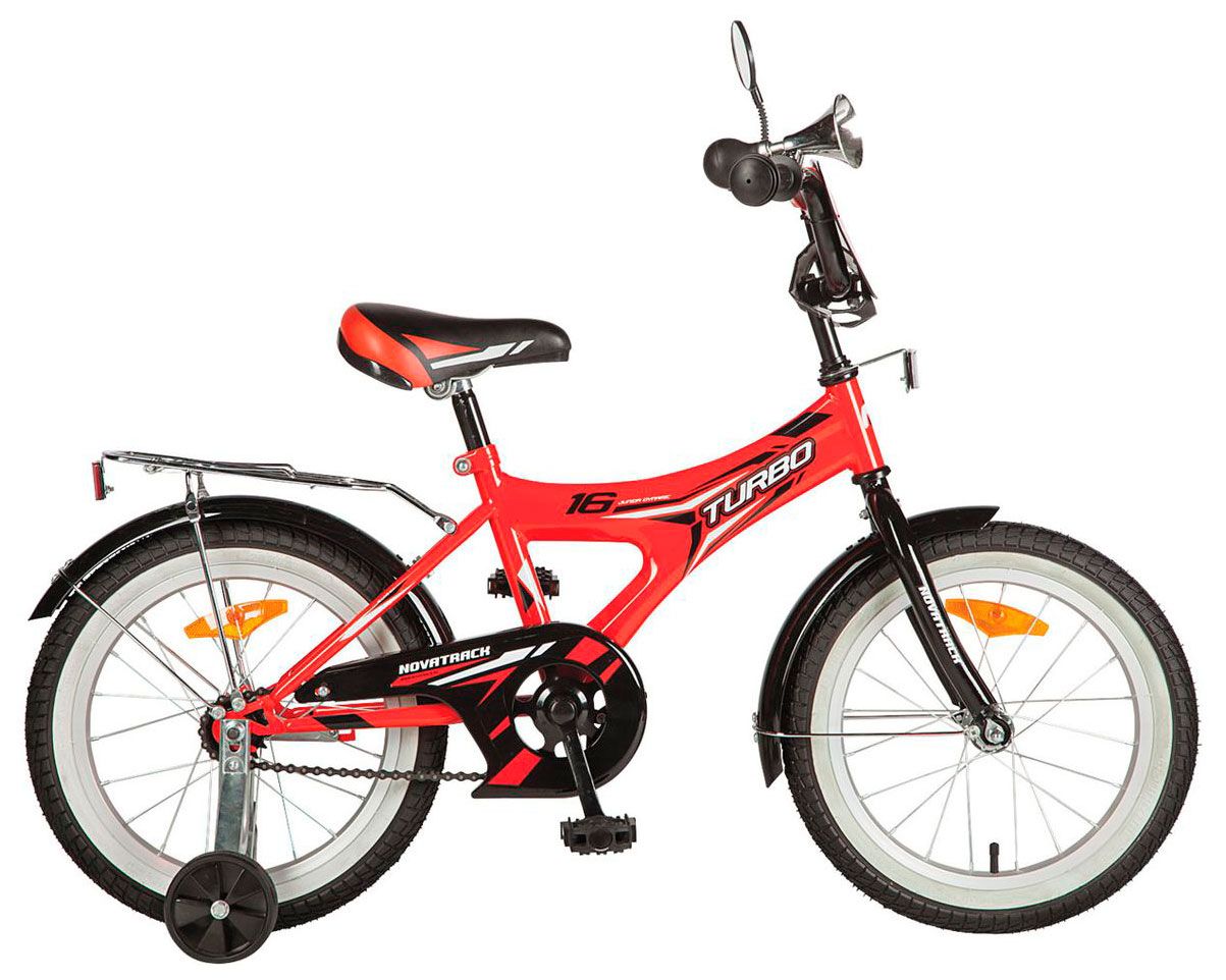  Велосипед трехколесный детский велосипед Novatrack Turbo 16 2017