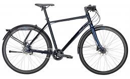 Черный велосипед  Bulls  Urban 8S 2 Gent  2018