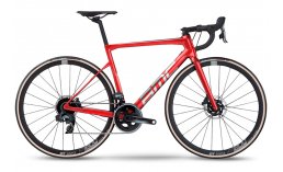 Красный велосипед  BMC  Teammachine SLR Two Force AXS (2023)  2023