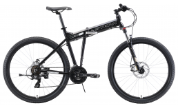 Черный велосипед  Stark  Cobra 27.2 D  2019